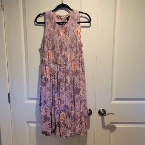Torrid Purple Floral Dress